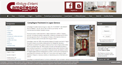Desktop Screenshot of campilegno.it